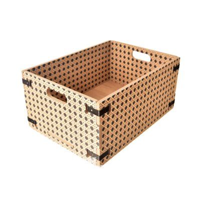Bedýnka dřevo BOHO 35x26x17 cm