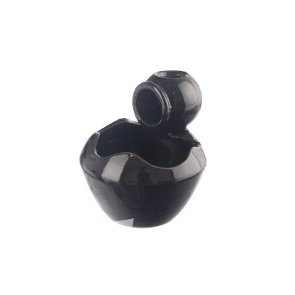 Kadidelnice ker. černá 9x9x9 cm