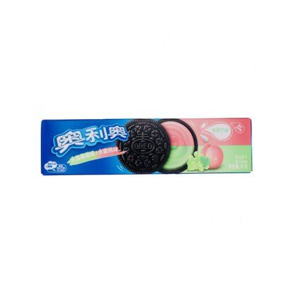 Oreo Crystal Grape & Peach sušenky 97 g