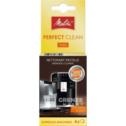 melitta perfect clean cistici tablety pro kavovary 4 ks