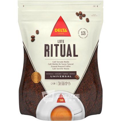 delta cafes ritual mleta kava 220 g