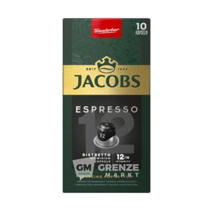 Jacobs Ristretto kompatibilní s Nespresso 10 kapslí