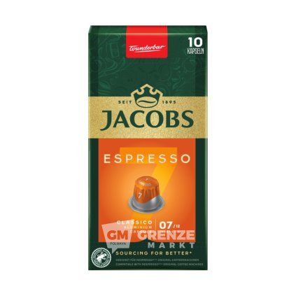 Jacobs Espresso Classico kompatibilní s Nespresso 10 kapslí