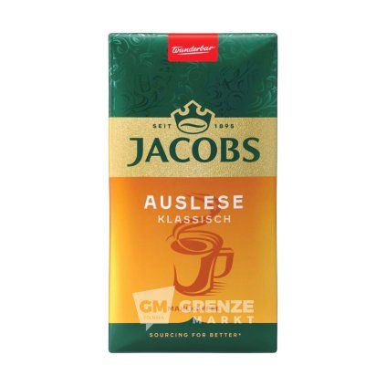 Jacobs Auslese Klassisch mletá káva 500 g