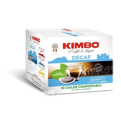 kimbo decaffeinato e s e pody 50 ks