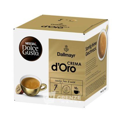 Nescafé Dolce Gusto Dallmayr Crema d’Oro 16 kapslí