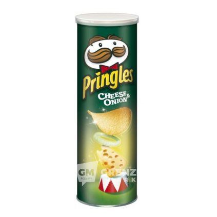 Pringles Cheese & Onion bramborové chipsy 165g