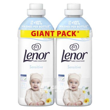 lenor sensitive avivaz 2 1491 ml 142 prani