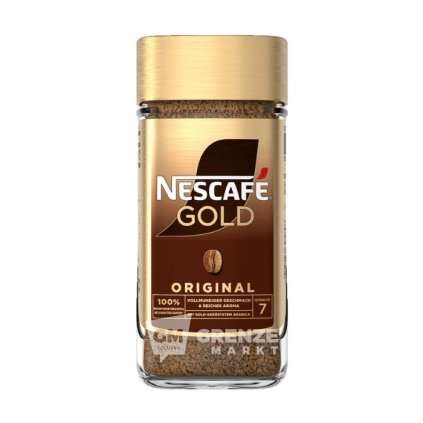 Nescafé Gold Original instantní káva 200g