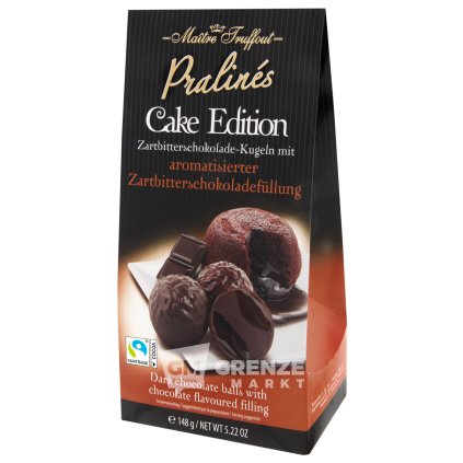 Maitre Trouffout Cake Edition Zartbitterschokolade 148g | GRENZE MARKT