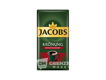 Jacobs Krönung Entkoffeiniert mletá káva 500g
