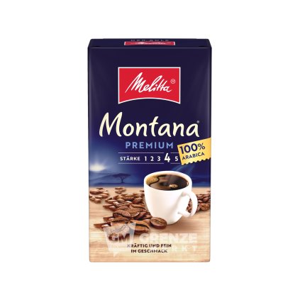 Melitta Montana Premium mletá káva 500 g