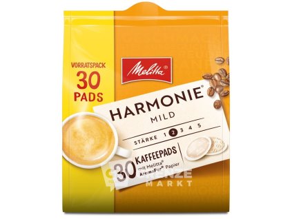 melitta harmonie mild kavove pody 30x7g 210g