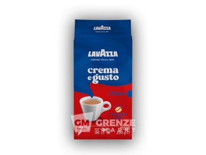Lavazza Crema E Gusto Classico mletá káva 250g