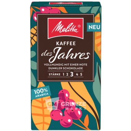 melitta kaffee des jahres kava na filtr 500g