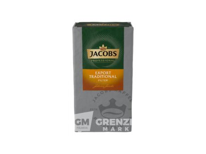 Jacobs Export Traditional Filter mletá káva 500g