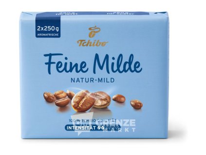tchibo feine milde mleta kava 2x250g