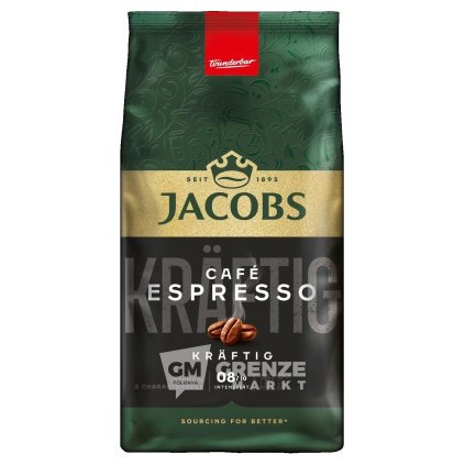 jacobs cafe espresso kraftig zrno 1kg
