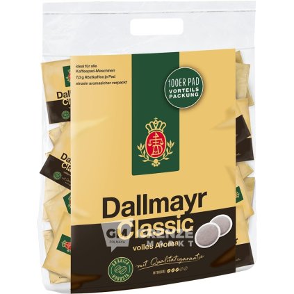 dallmayr classic kavove pody 100 ks