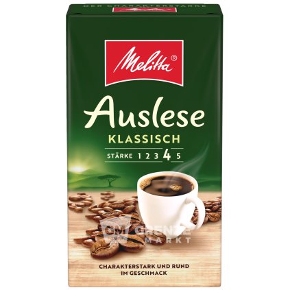 melitta auslese klassisch filtrovana kava 500g