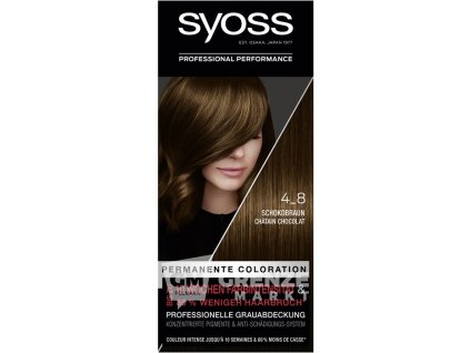 Syoss Coloration 4 8 Schokobraun Stufe 3 Coloration 100788