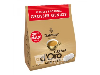 Dallmayr Crema d´Oro Mild pads 28ks | GRENZE MARKT