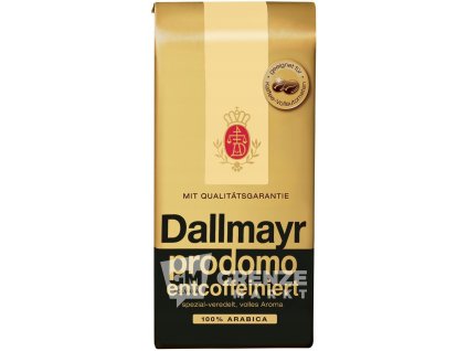 dallmayr prodomo bezkofeinova kava zrnkova 500g