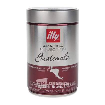 illy arabica selection guatemala kavova zrna 250g
