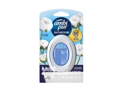 Ambi Pur Bathroom osvěžovač vzduchu do koupelny Cotton Flower 7,5ml | GRENZE MARKT