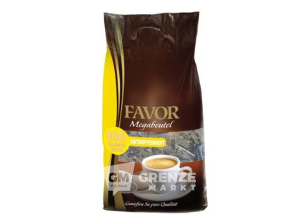 Favor bezkofeinová káva Megabag Pads 100 ks