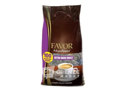 Favor Extra Dark Roast Megabag kávové pody 100 ks