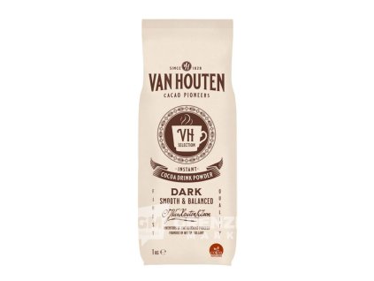Van Houten Selection Dark instantní kakaový nápoj 1 kg
