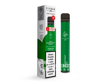 elf bar elf bar 600 kiwi passion fruit guava einwe