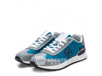 XTI Pánské sneakers Navy Textile Combined 140728 | GRENZE MARKT