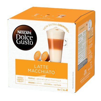 nescafe dolce gusto latte macchiato 16 ks