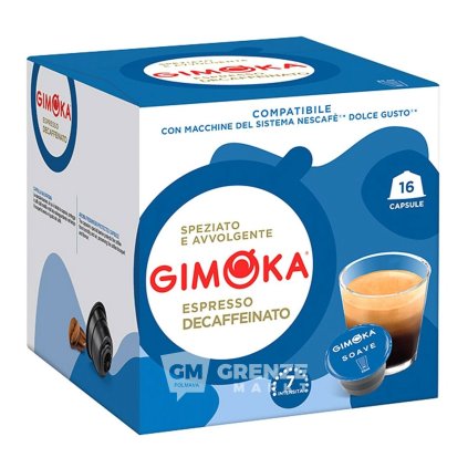 gimoka dolce gusto espresso decaffeinato 16 ks