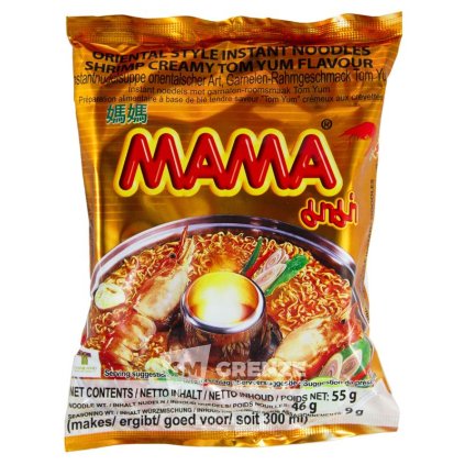 MAMA instantní nudle Shrimp Creamy Tom Yum 55g | GRENZE MARKT