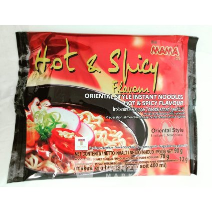 Mama instantní nudle Hot&Spicy 90g | GRENZE MARKT