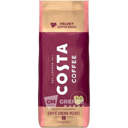 Costa Coffee Crema Velvet Medium Roast Zrno 1kg | GRENZE MARKT