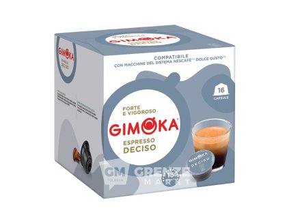 gimoka espresso deciso kapsle kompatibilni s dolce gusto 16 kapsli
