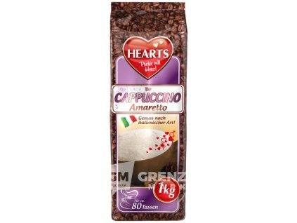 hearts cappuccino amaretto 1 kg
