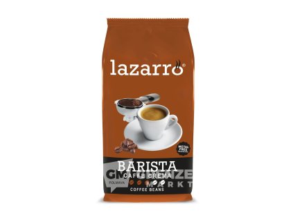 lazarro barista caffe crema zrnkova kava 1 kg