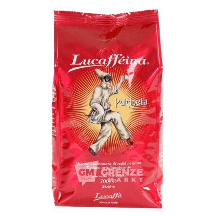 Lucaffé Pulcinella zrnková káva 700 g