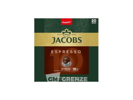 Jacobs Espresso Intenso 20 kapslí