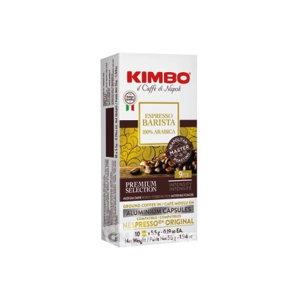 Kimbo Espresso Barista 100% Arabica 10 kapslí