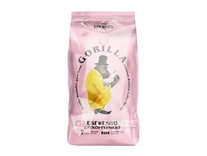 gorilla espresso entkoffeiniert zrnkova kava 1 kg