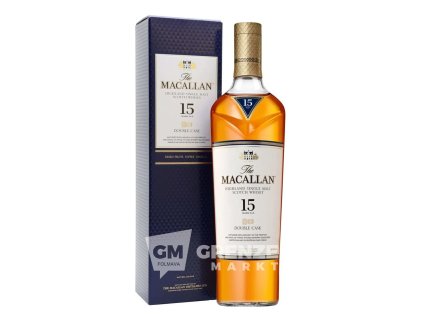77071 the macallan double cask 15 y o 43 0 7l karton