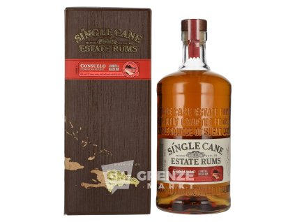 77092 2 single cane estate rums consuelo 40 1l karton