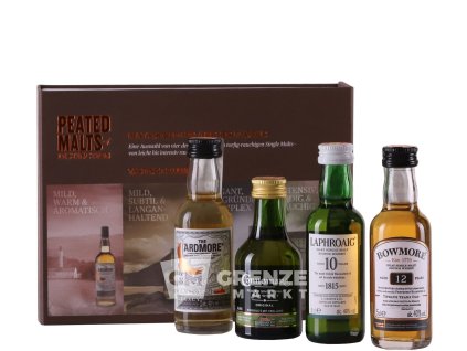 77134 peated malts of distinction set 40 4x0 05l darkove baleni