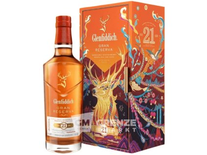 77254 1 glenfiddich 21 gran reserva rum cask finish limited edition 2023 40 0 7l darkove baleni